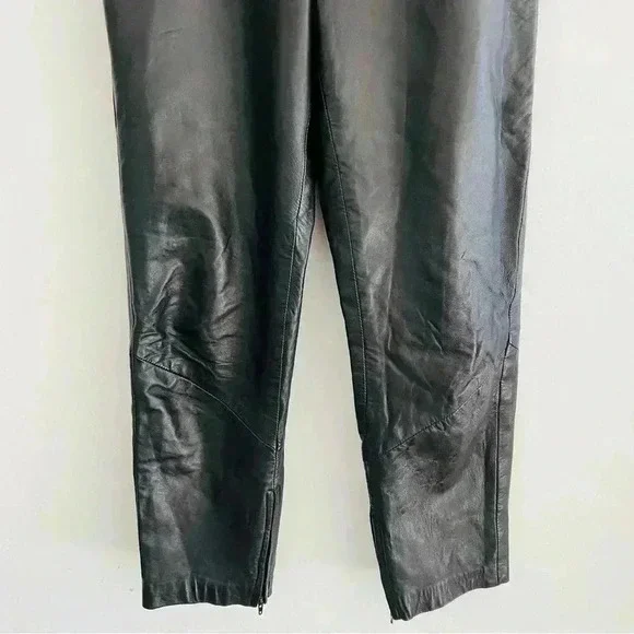 Vintage Danier Leather Pants High Waisted